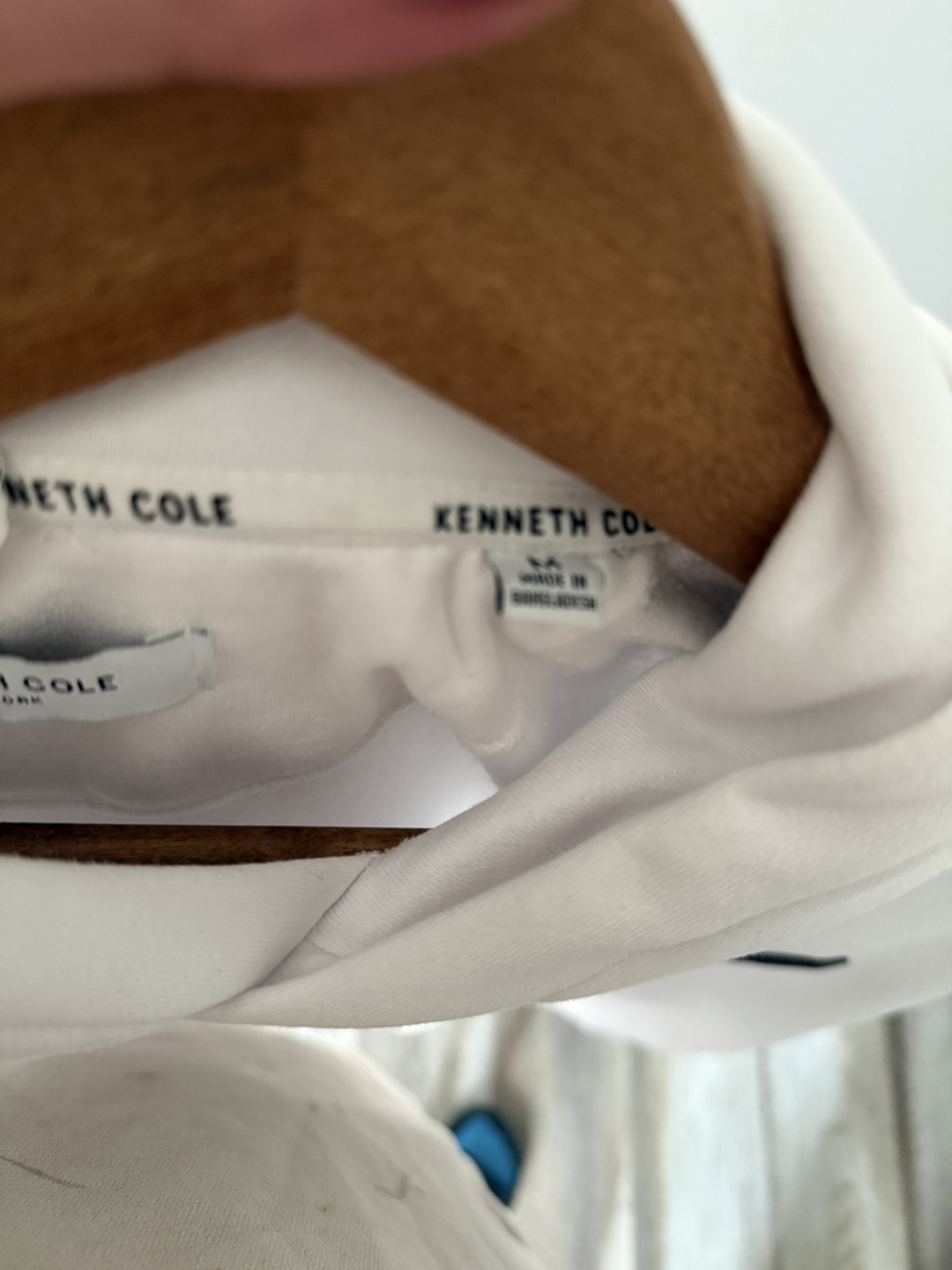 Kenneth Cole White Hoodie - Size XL - photo 4