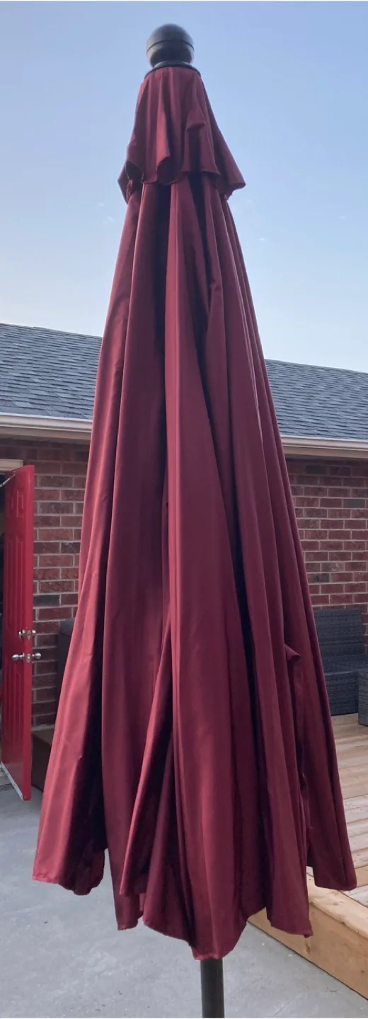 Patio Umbrella - Burgundy image indicator(2)