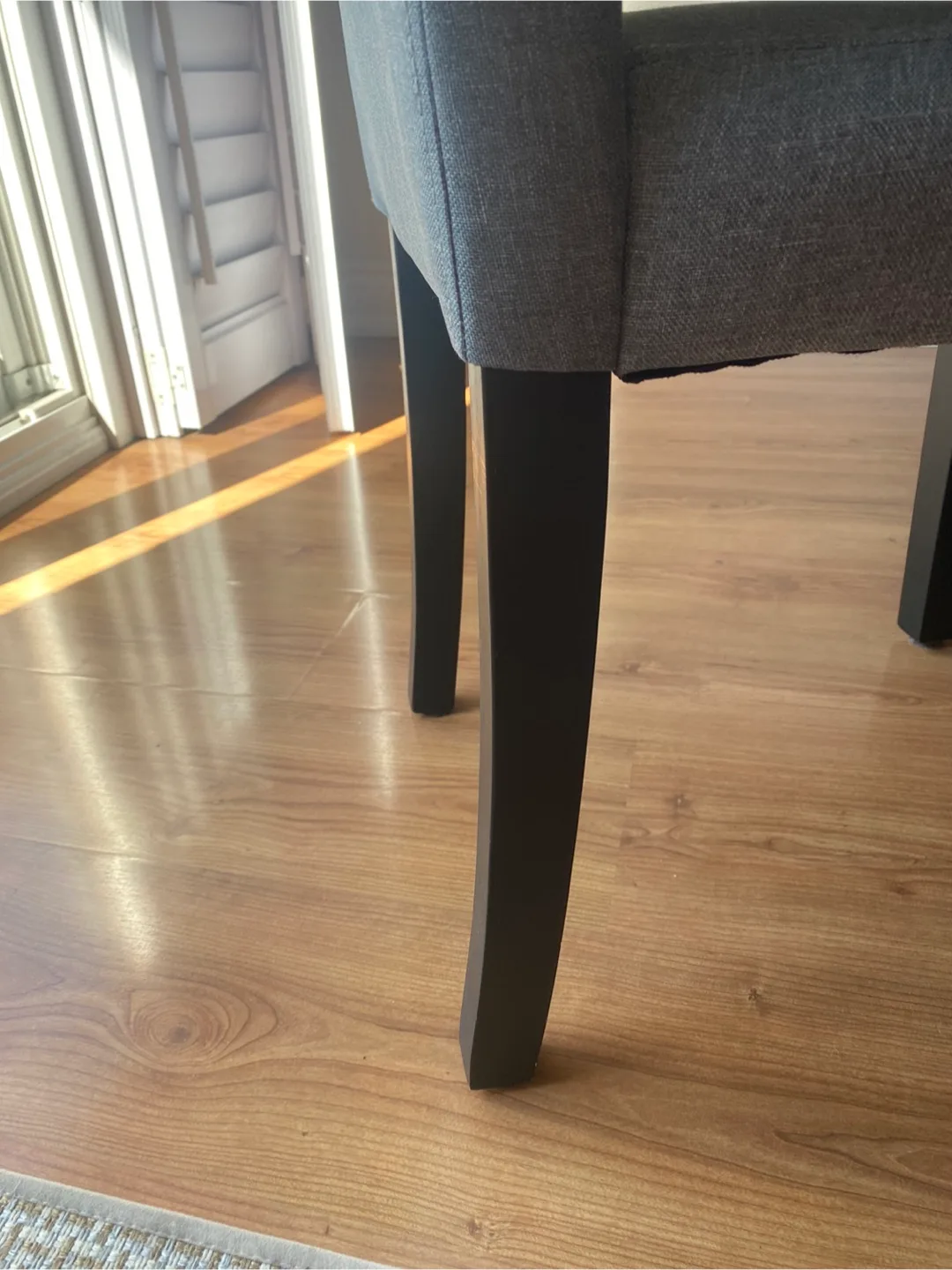 Grey Upholstered Dining Chair image indicator(3)