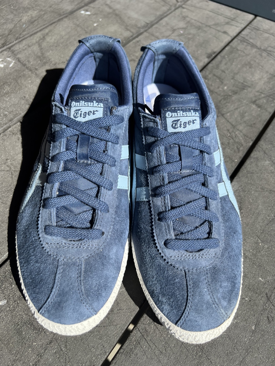 Onitsuka Tiger Mexico 66 Shoes, Blue suede - photo 2