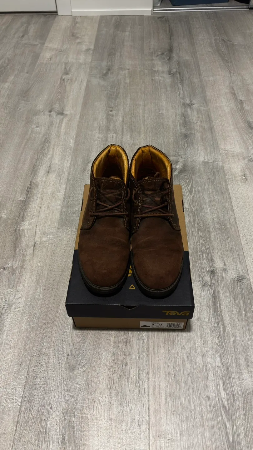 Massimo Matteo Brown Suede Boots, Size 12 thumbnail