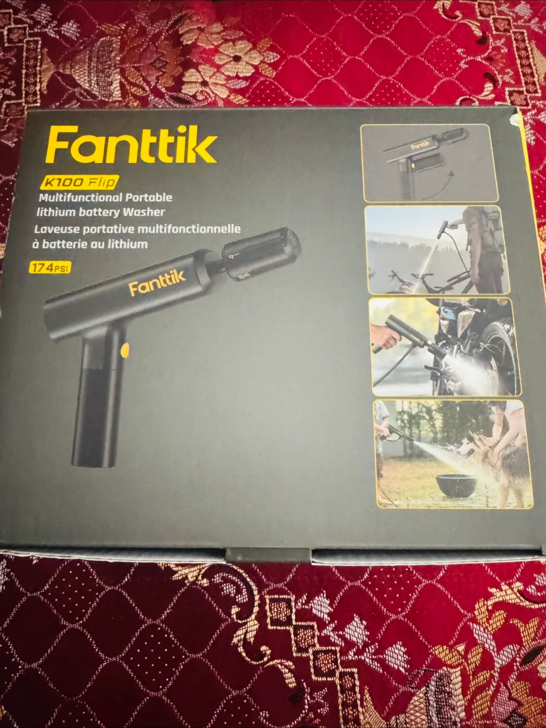 Fanttik K100 Flip Portable Lithium Battery Washer thumbnail