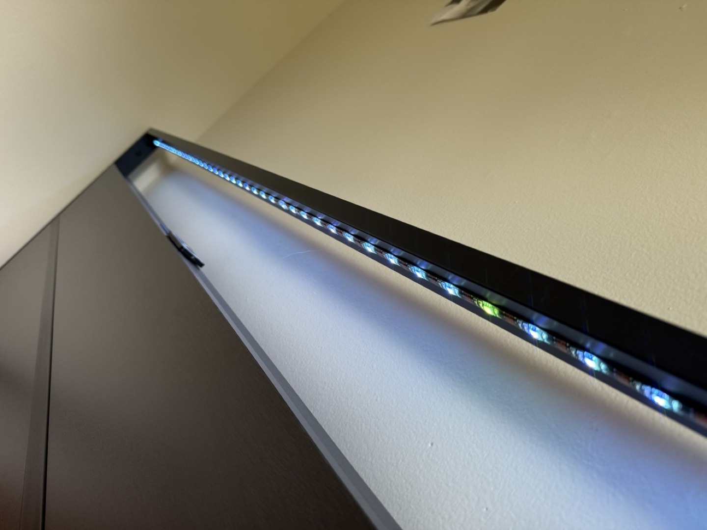 Bed Frame with charging station + LED Headboard - photo 4