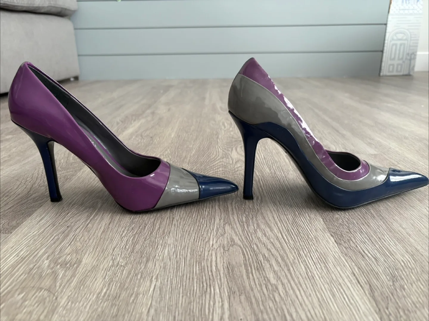 Aldo Heels - Purple, Grey, Blue image indicator(4)