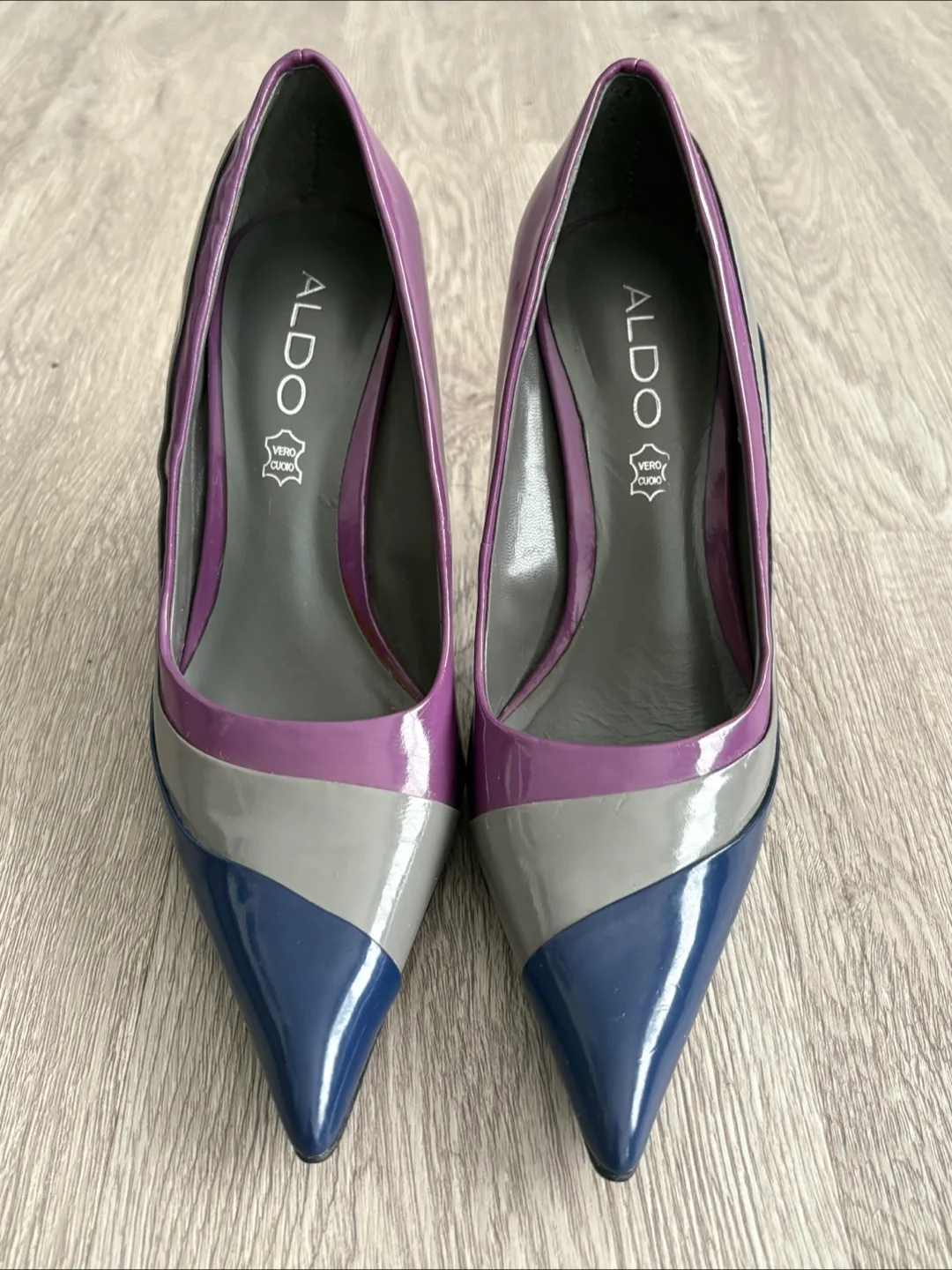 Aldo Heels - Purple, Grey, Blue thumbnail
