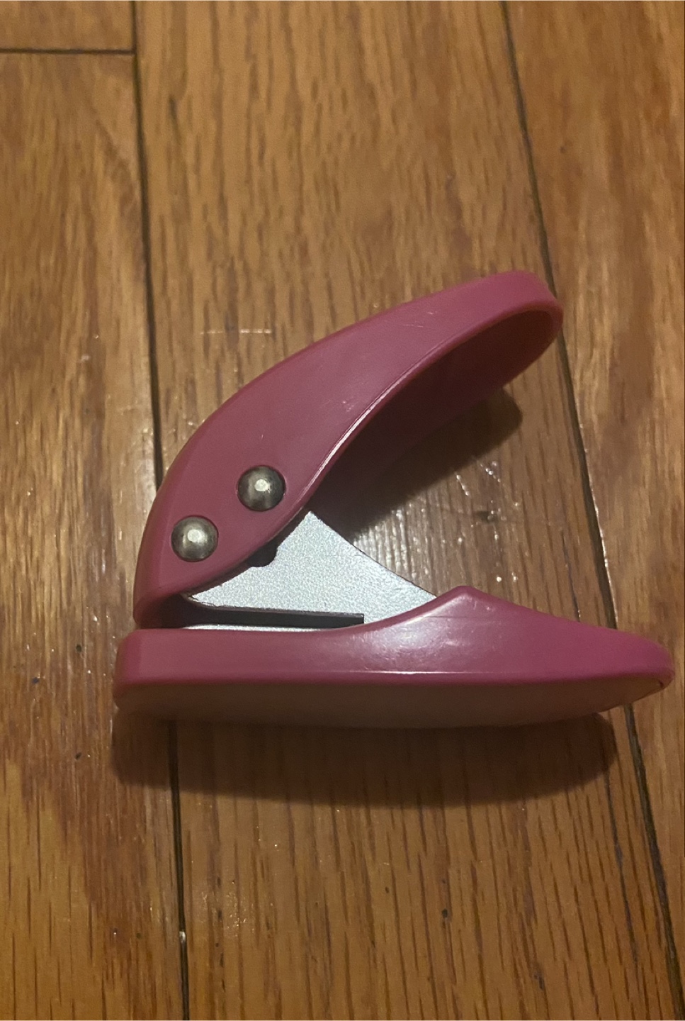 Pink Single Hole Punch