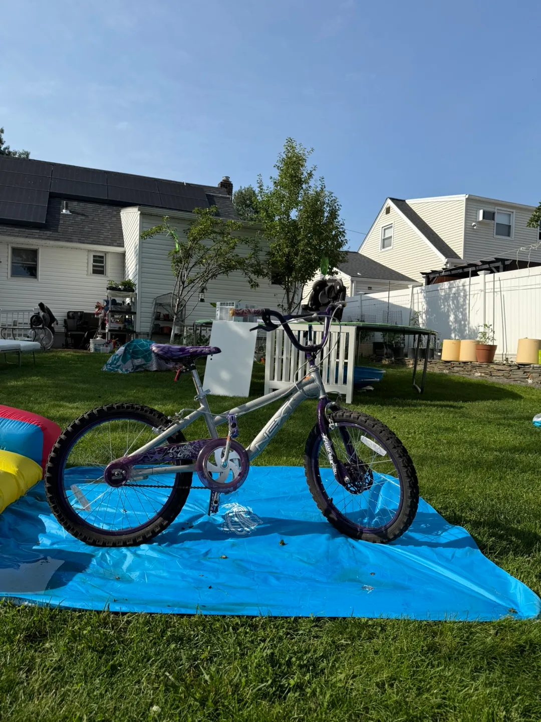 Girls' Next Lilac Graffiti Bike image indicator(2)