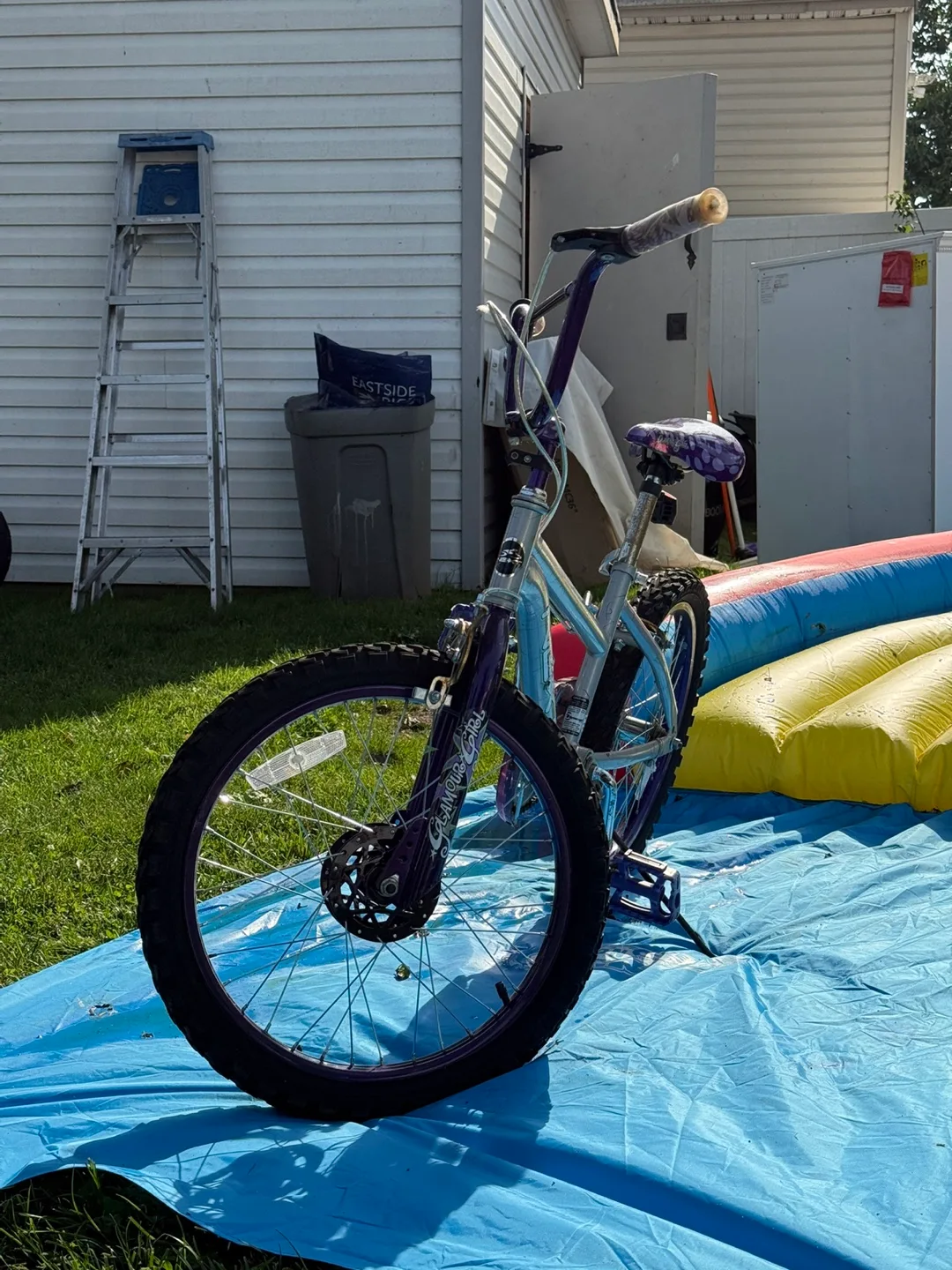 Girls' Next Lilac Graffiti Bike image indicator(3)