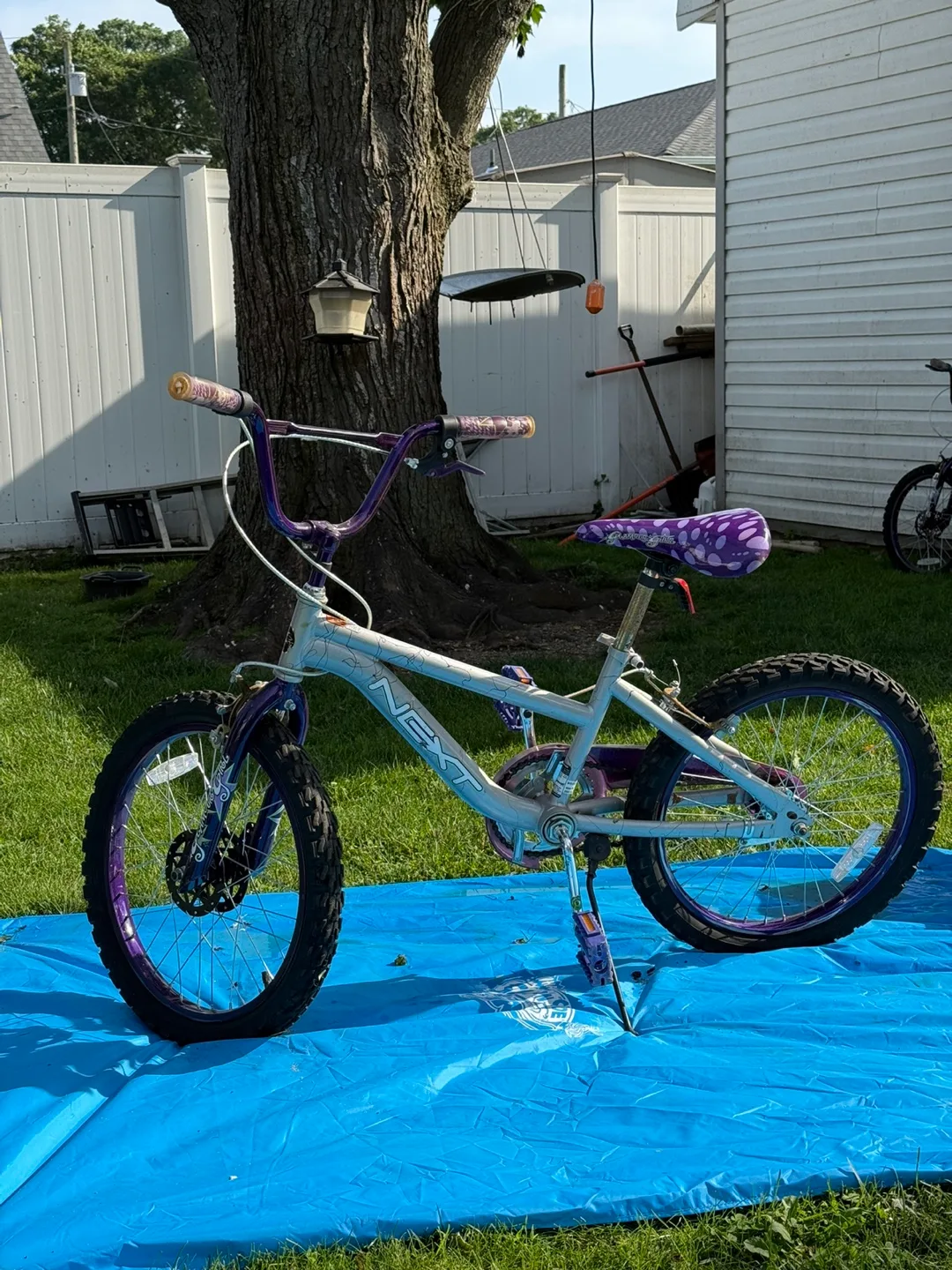 Girls' Next Lilac Graffiti Bike image indicator(4)