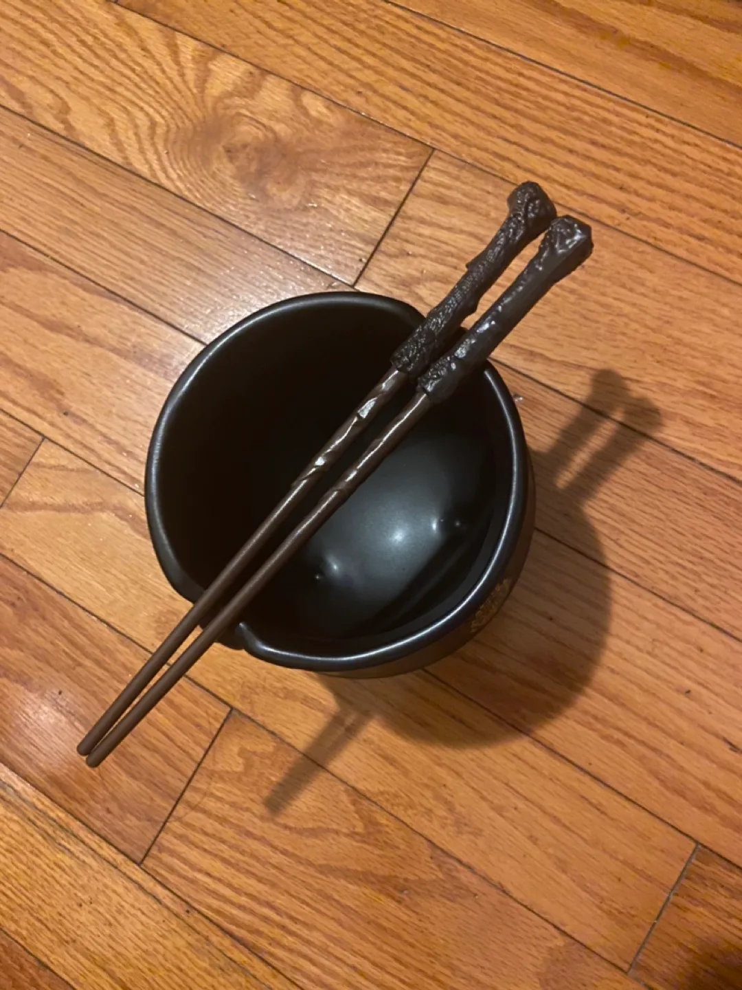 Harry Potter Cauldron Ramen Bowl with Chopsticks thumbnail
