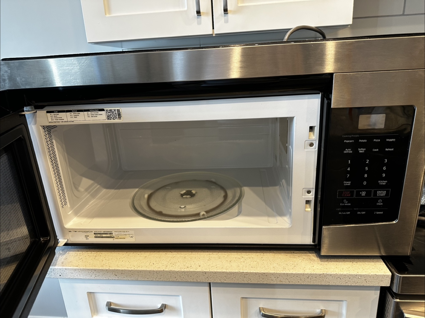 Samsung ME16K3000AS/AC Over-the-Range Microwave - photo 2