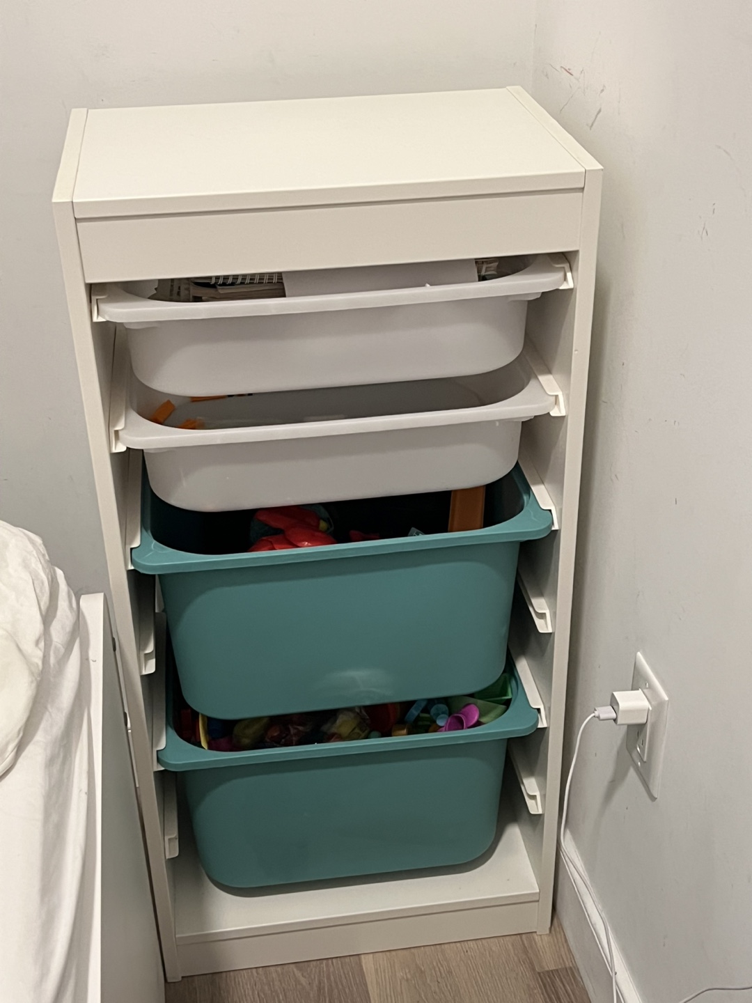 Ikea Storage with boxes - photo 2