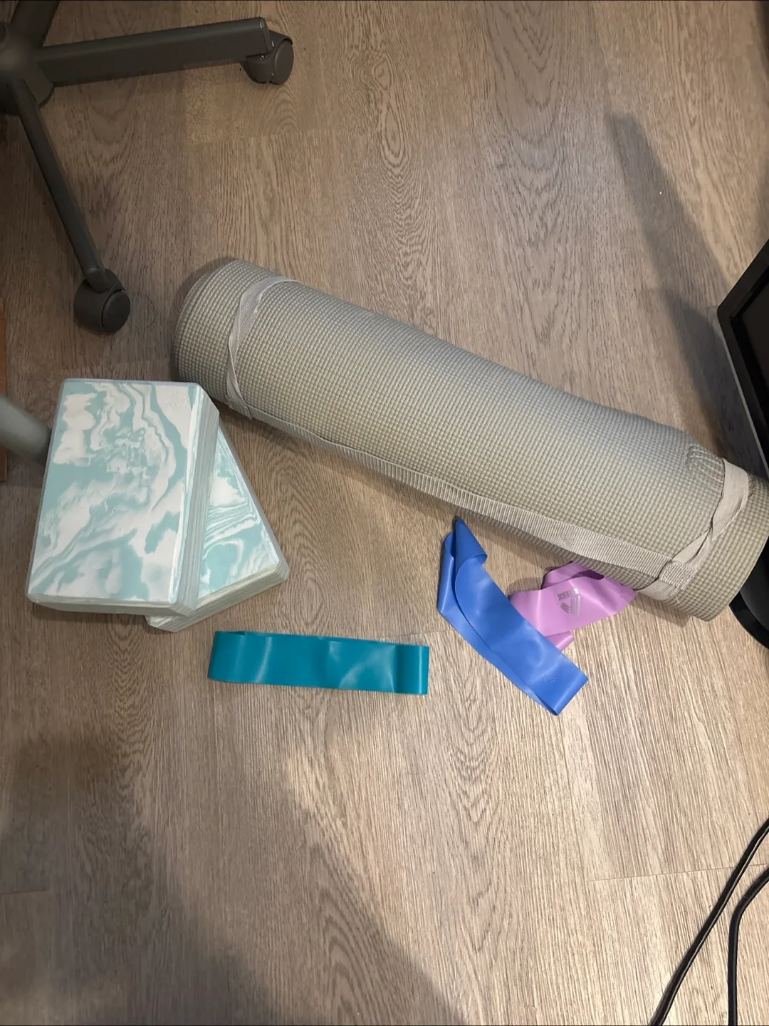 Yoga Mat, Blocks & Resistance Bands thumbnail