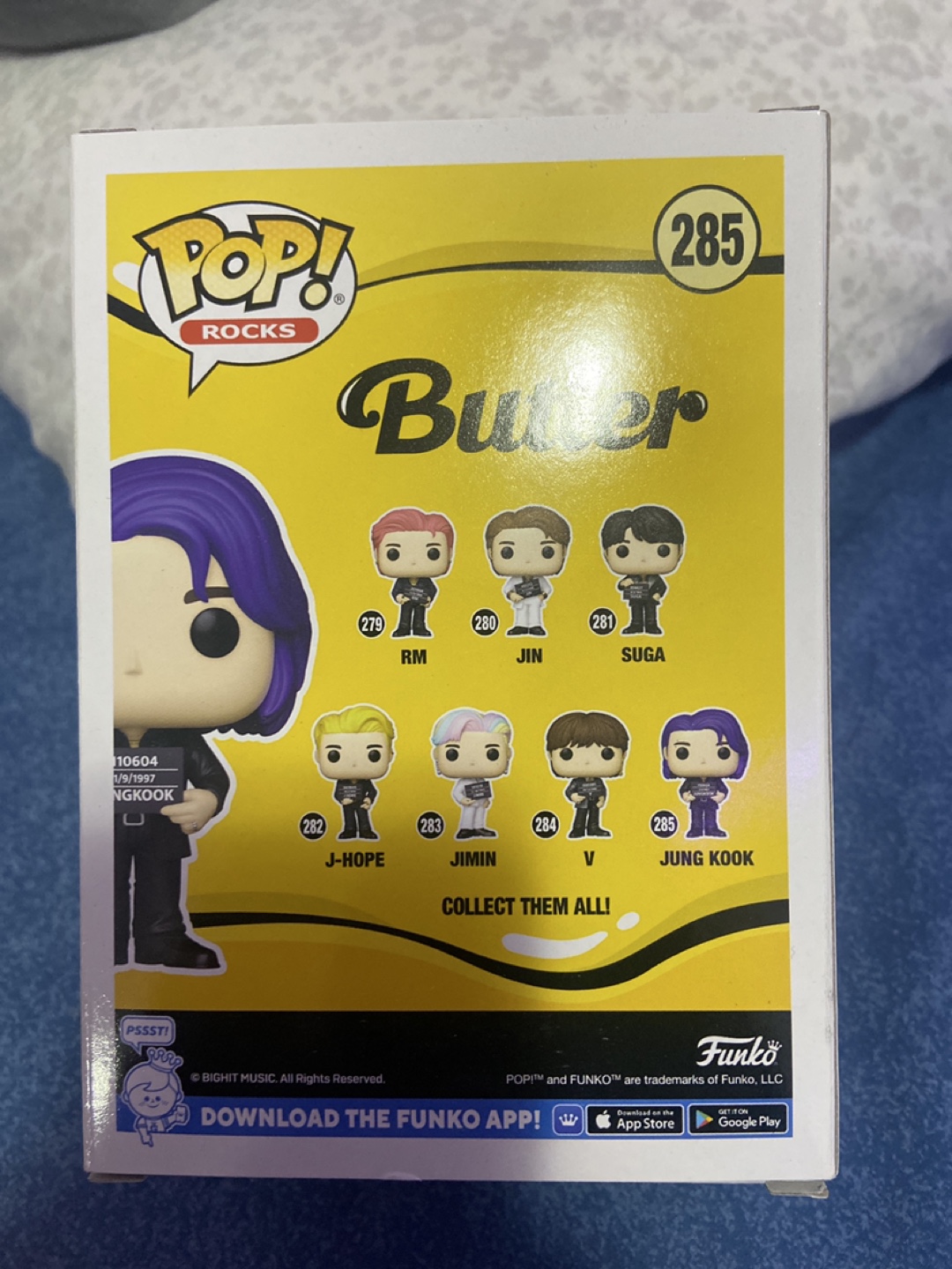 Funko Pop! Rocks BTS Jung Kook (Butter) #285 - photo 3