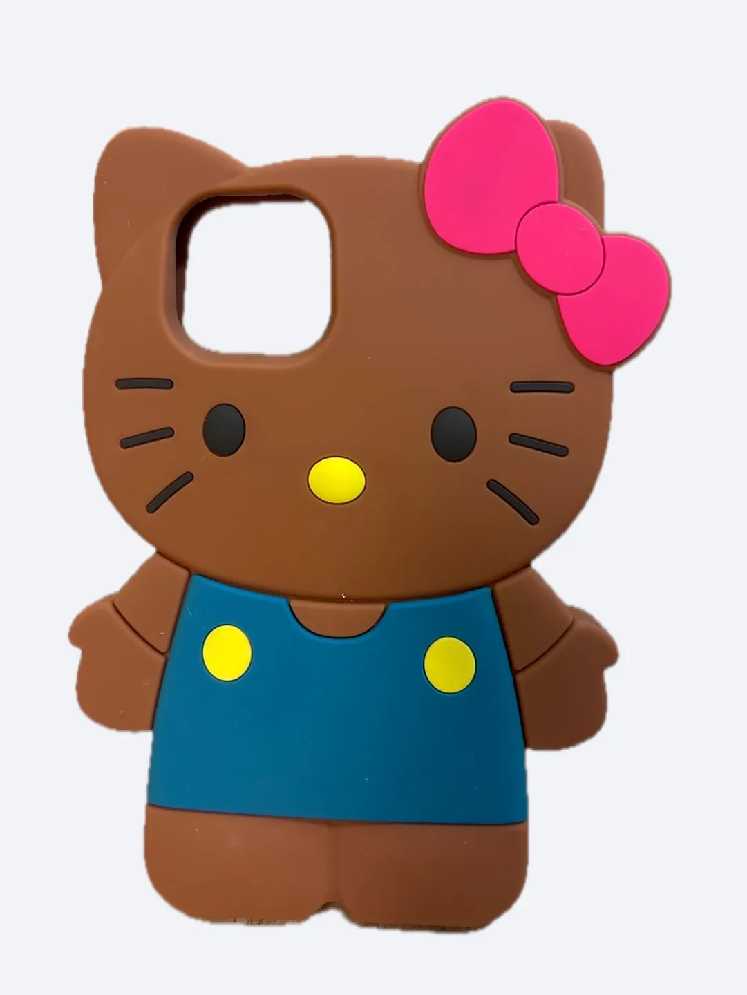 Brown Hello Kitty iPhone 14 Case thumbnail