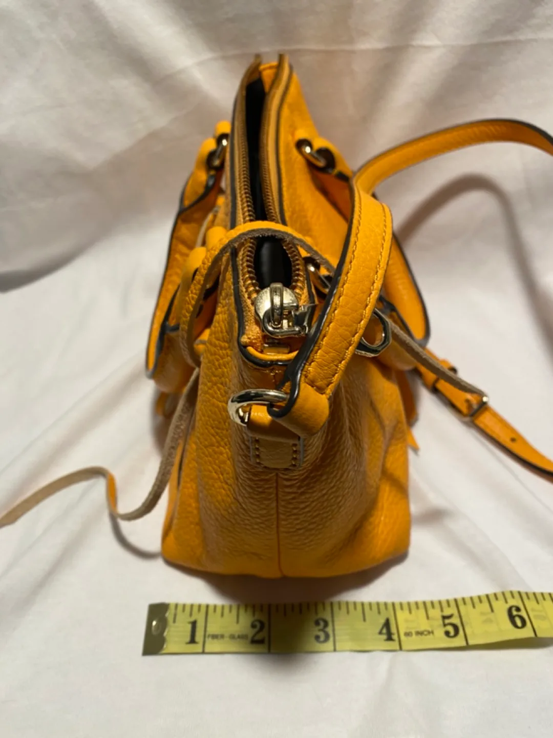 Rebecca Minkoff Mini M.A.C. Crossbody - Yellow image indicator(3)