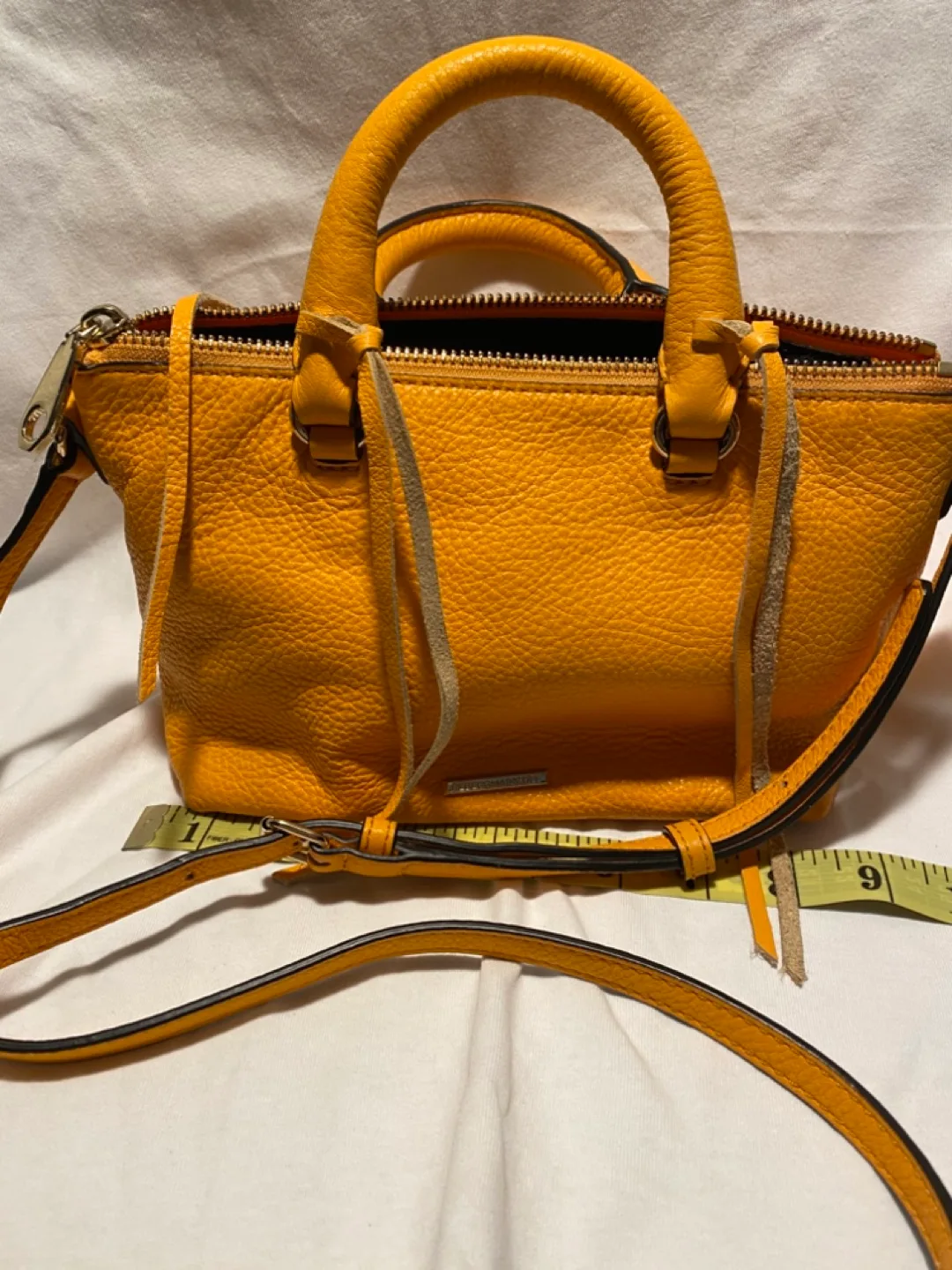 Rebecca Minkoff Mini M.A.C. Crossbody - Yellow image indicator(2)