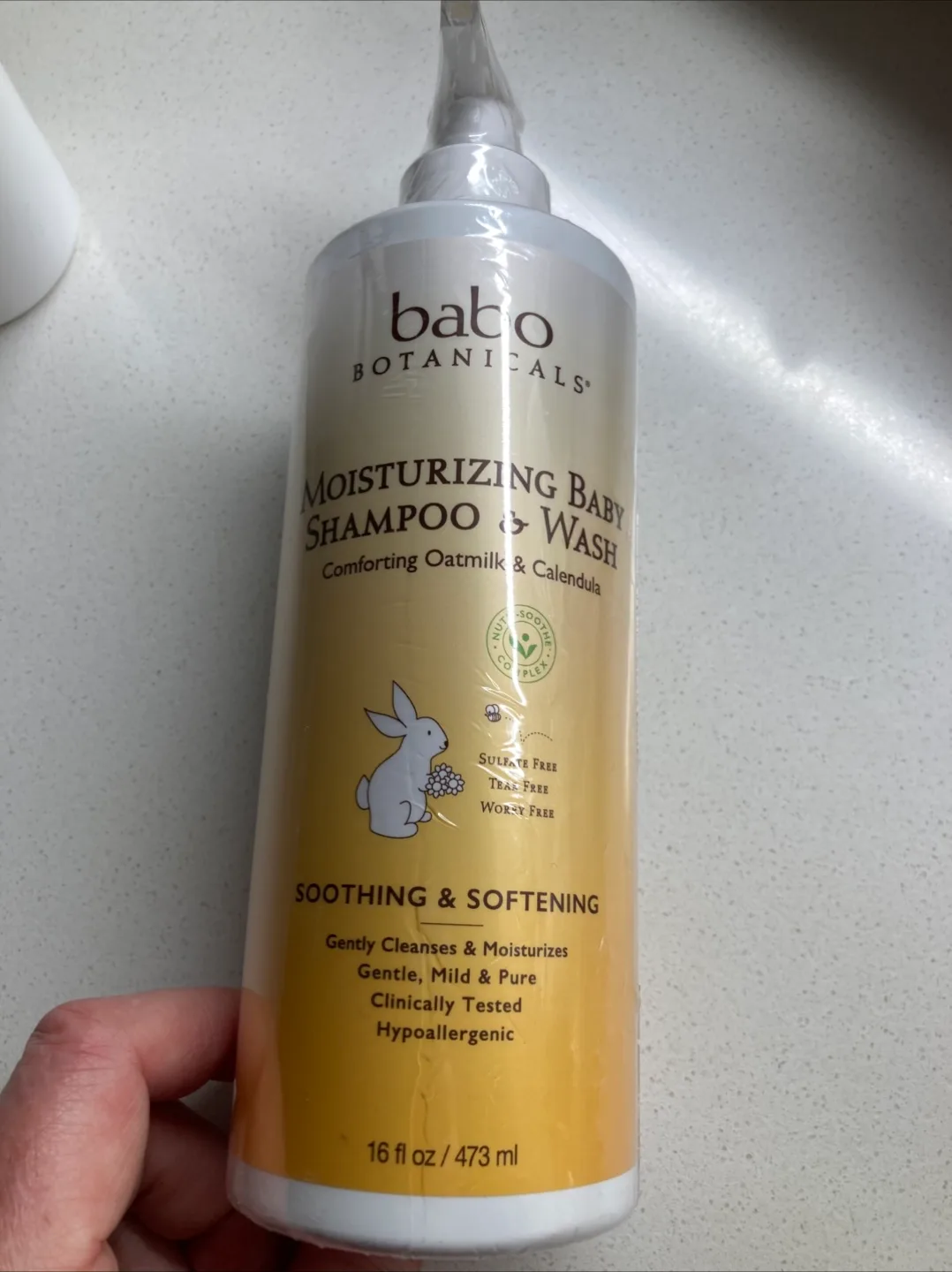 2 Large Bottles Baby Shampoo & Wash image indicator(3)