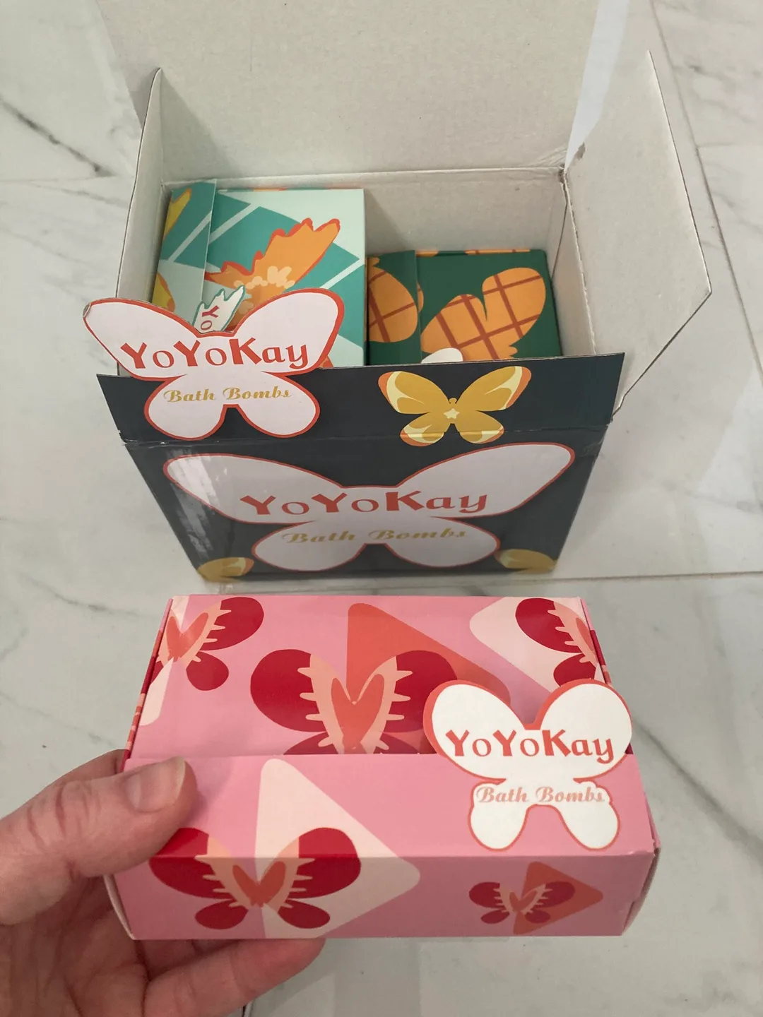 36 Bath Bombs - 6 Boxes of 6 Bombs Each - Stocking Stuffers image indicator(5)