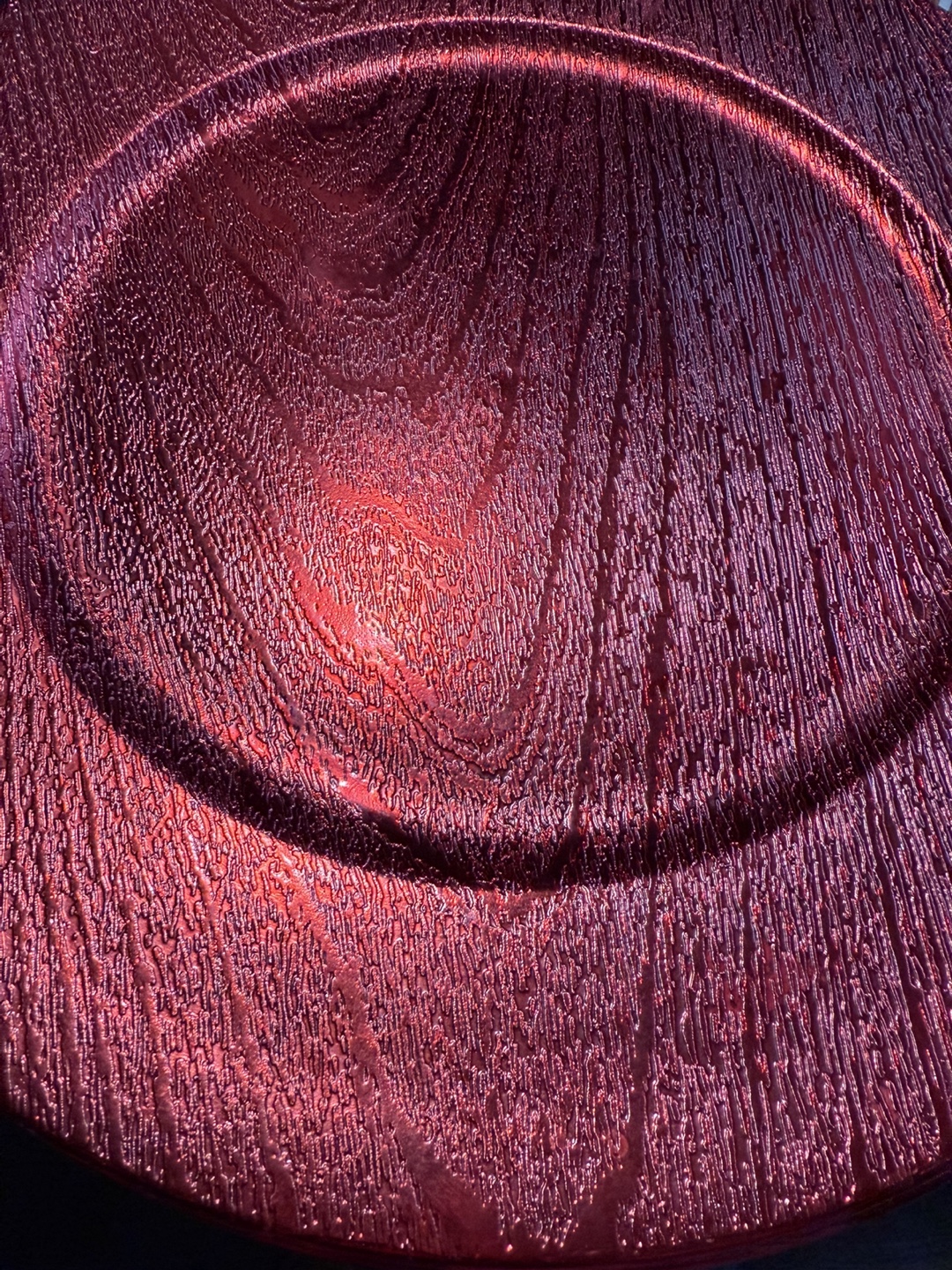 Charger Plates - Silver and Red - photo 2