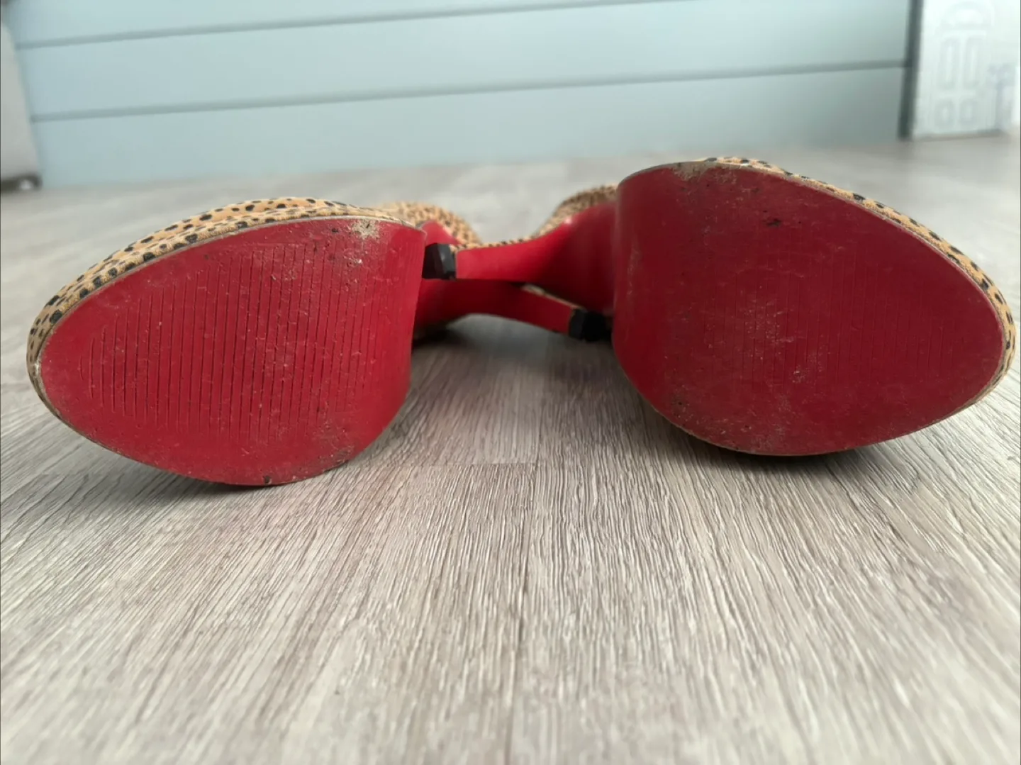 M+Y Leopard Print Heels image indicator(5)