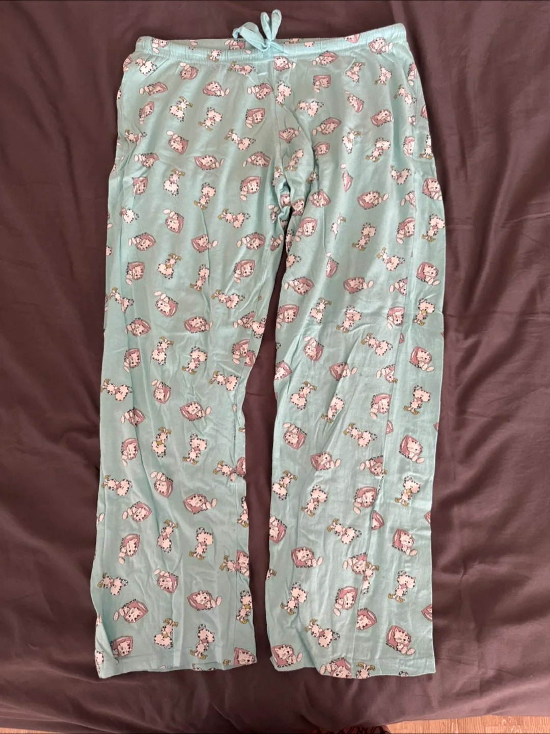 La Vie En Rose Pajama Pants - Size M/M thumbnail