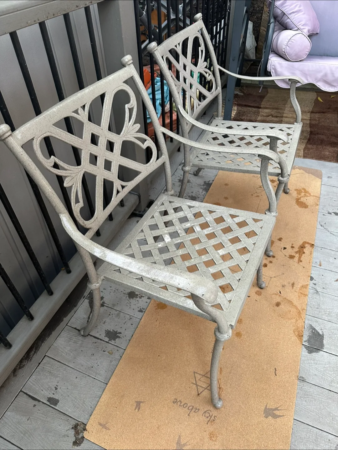 Set of 2 Outdoor Patio Chairs thumbnail
