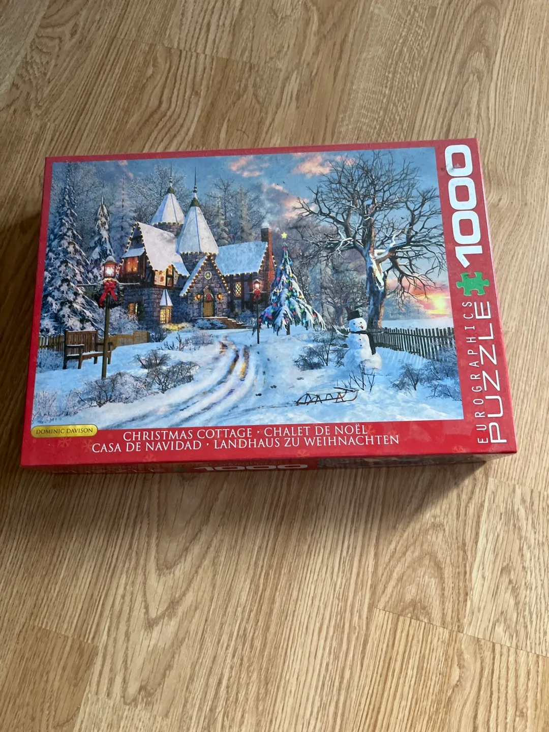 Eurographics Christmas Cottage 1000-Piece Puzzle thumbnail