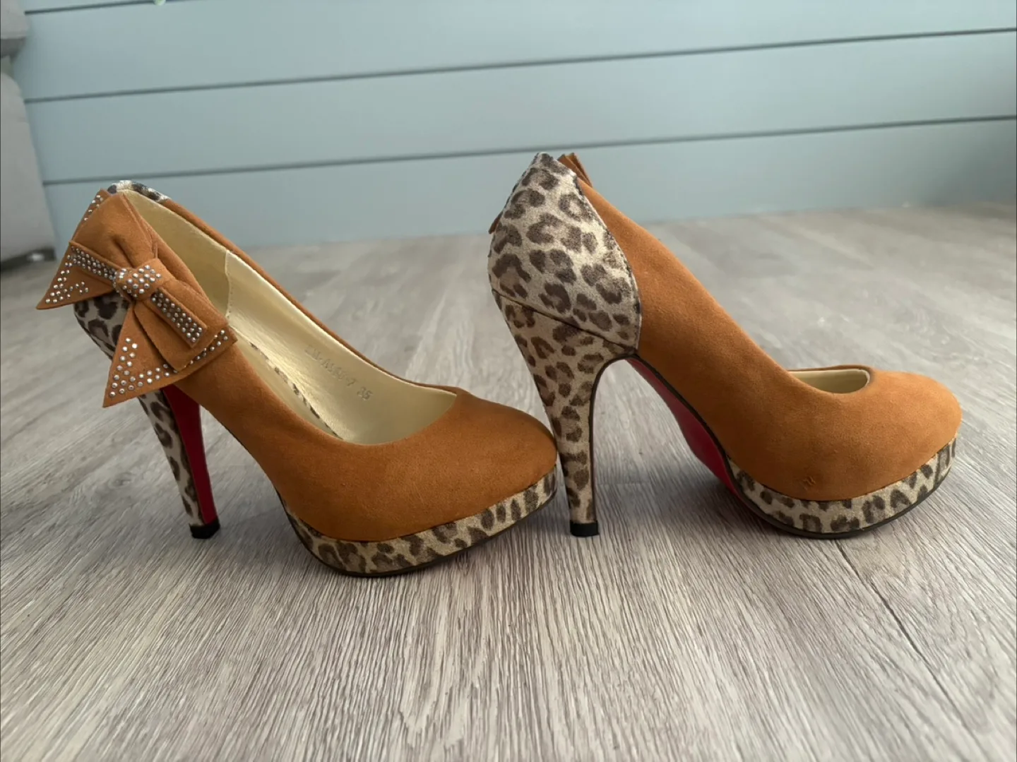 M+Y  Leopard Print Heels image indicator(3)