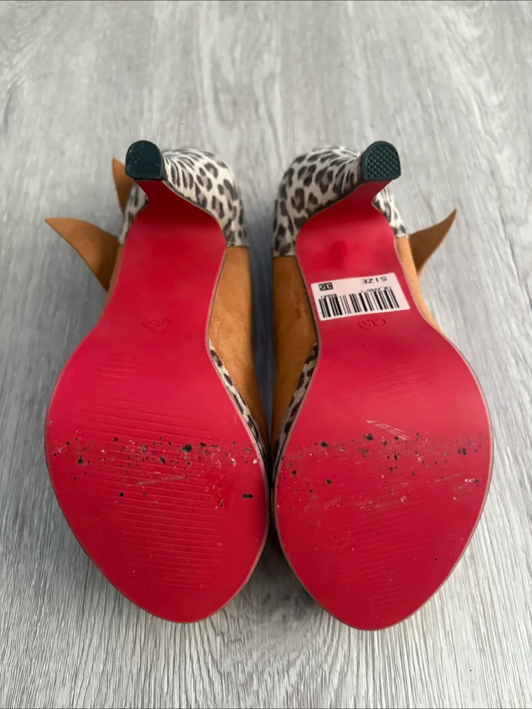 M+Y  Leopard Print Heels image indicator(5)