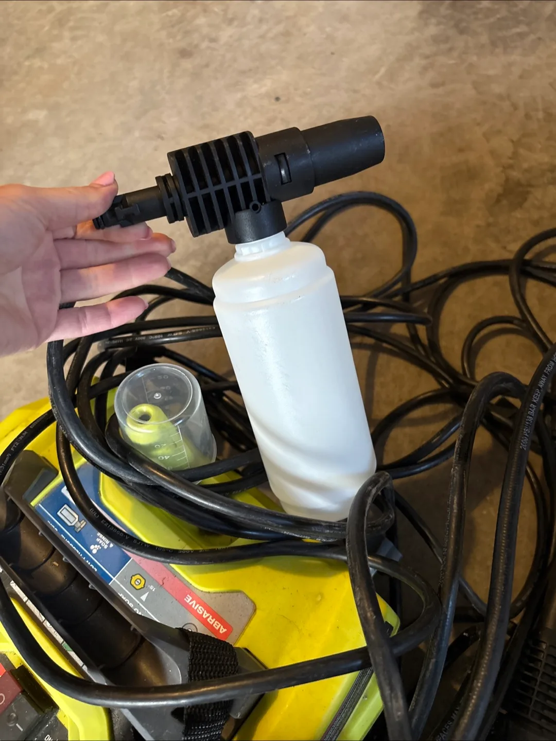 Ryobi 1800 PSI Premium Electric Pressure Washer image indicator(3)
