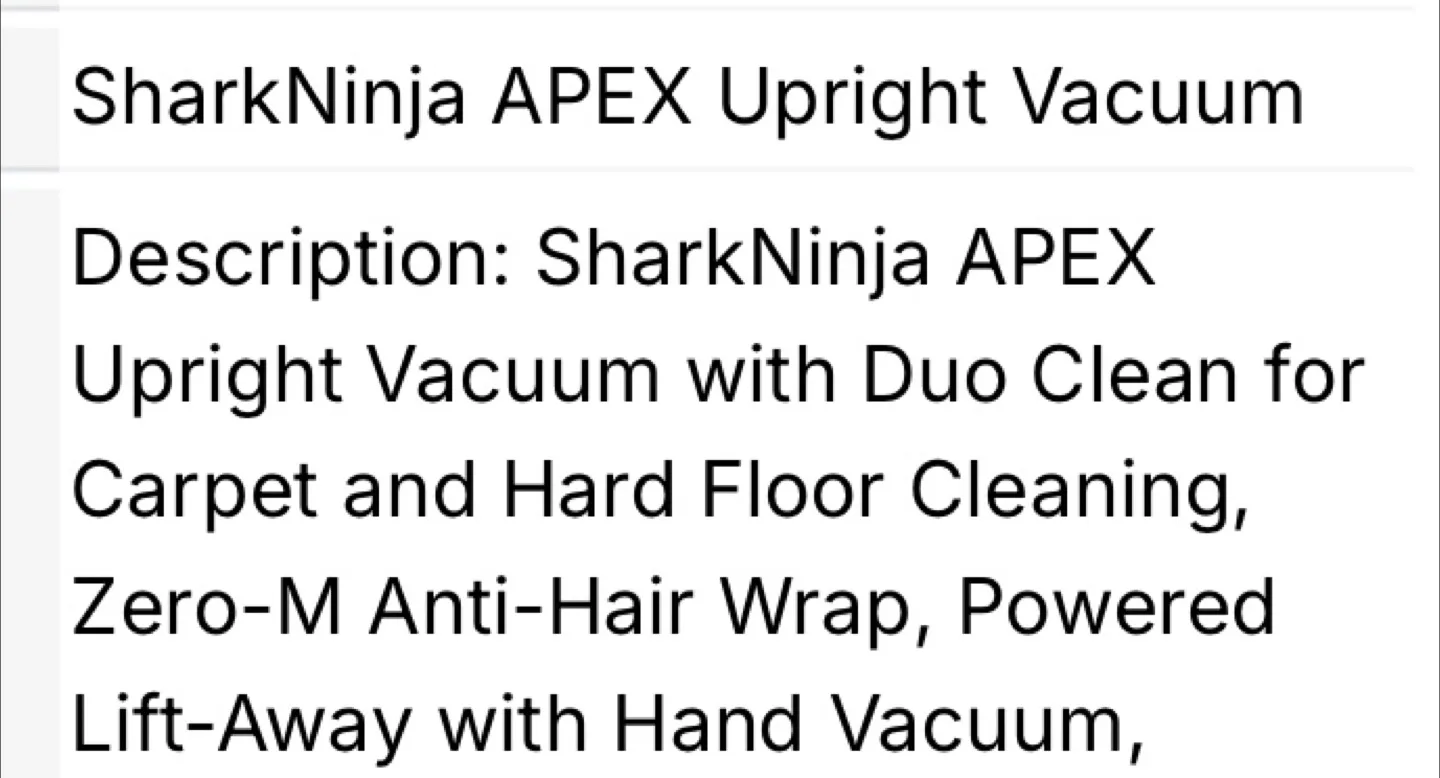 SharkNinja APEX Upright Vacuum AZ1002 image indicator(3)