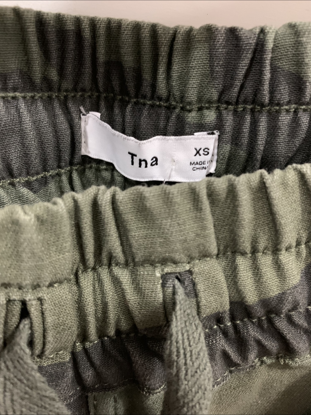 TNA Camo Joggers - Size XS