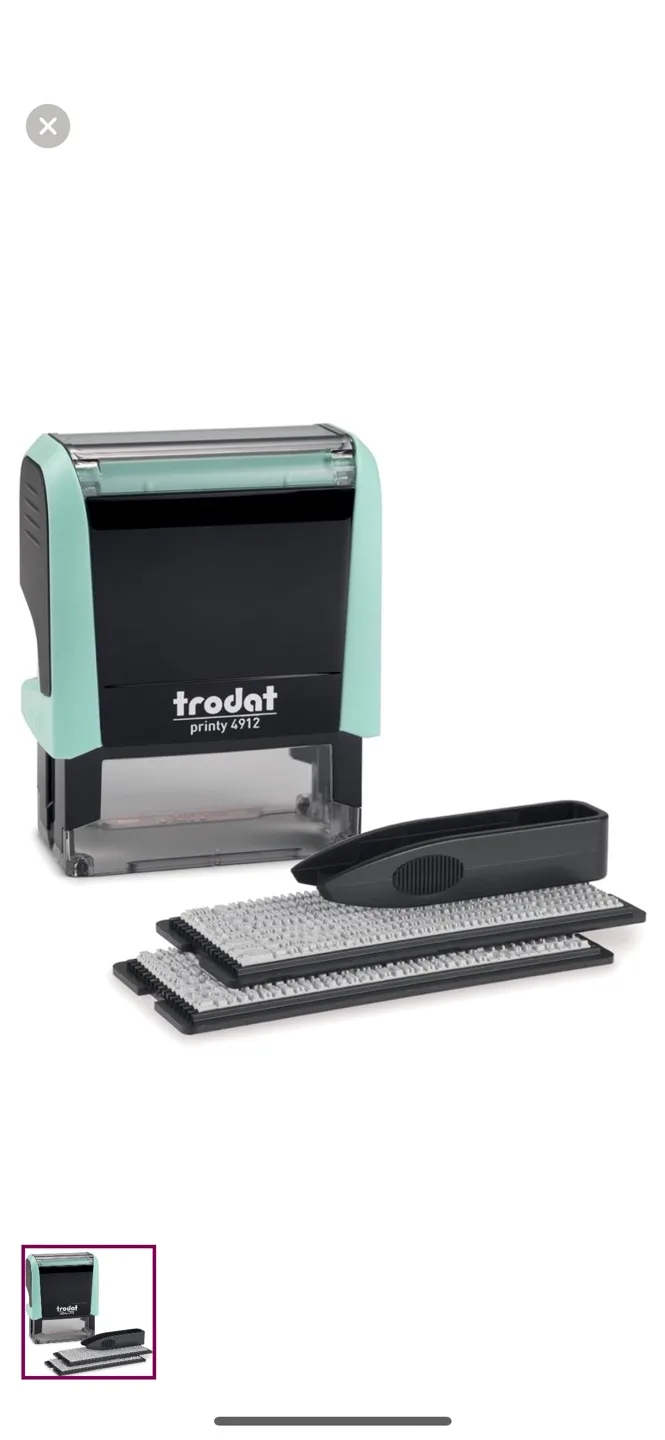 Trodat Printy 4912 Self-Inking Stamp thumbnail