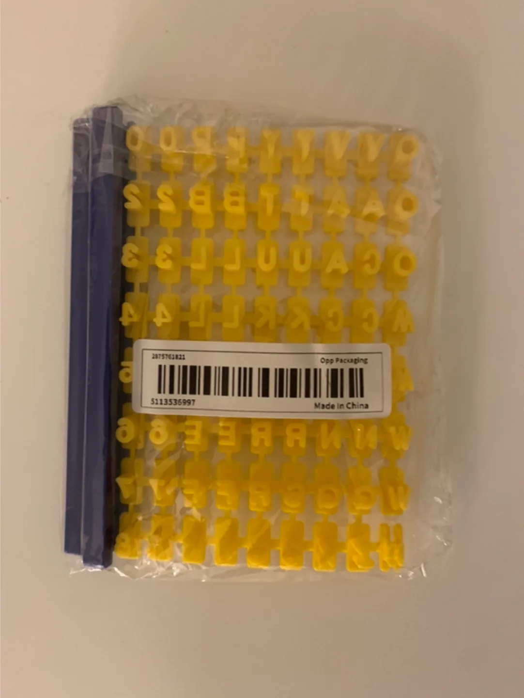 #freecycle Yellow Alphabet Cookie Stamp Set - New! thumbnail