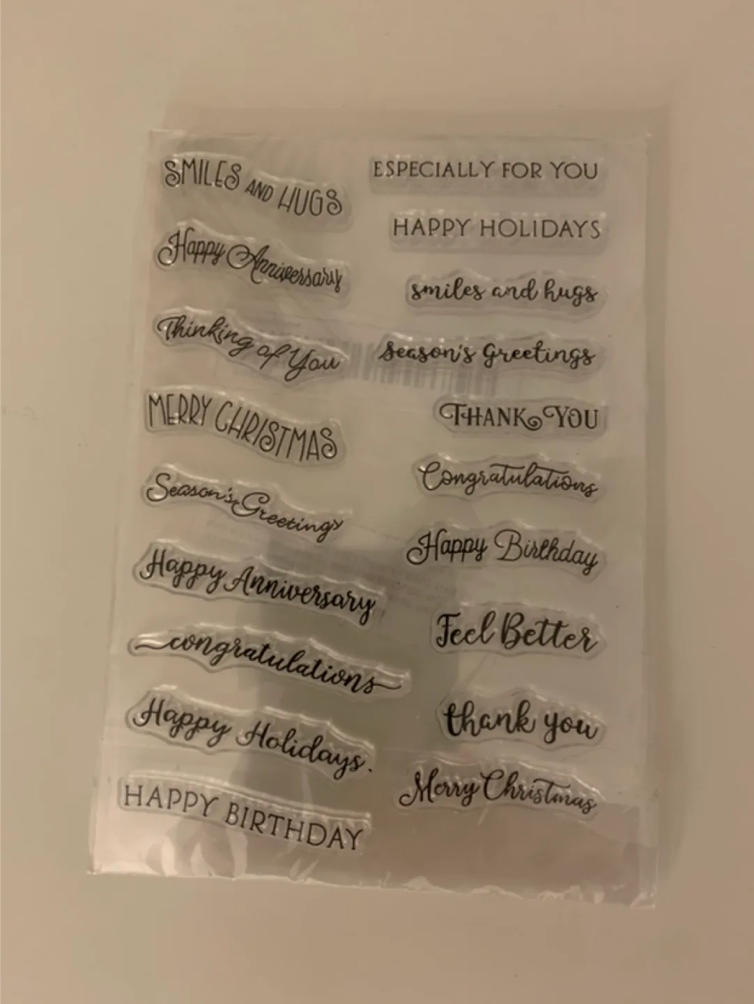 Greeting Stamp Set #freecycle thumbnail