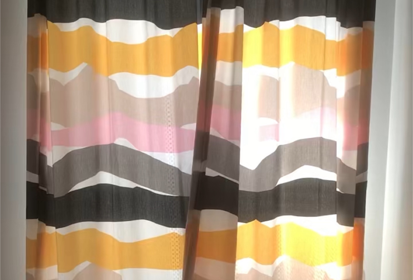Patterned Curtains (2 Pairs) - photo 2