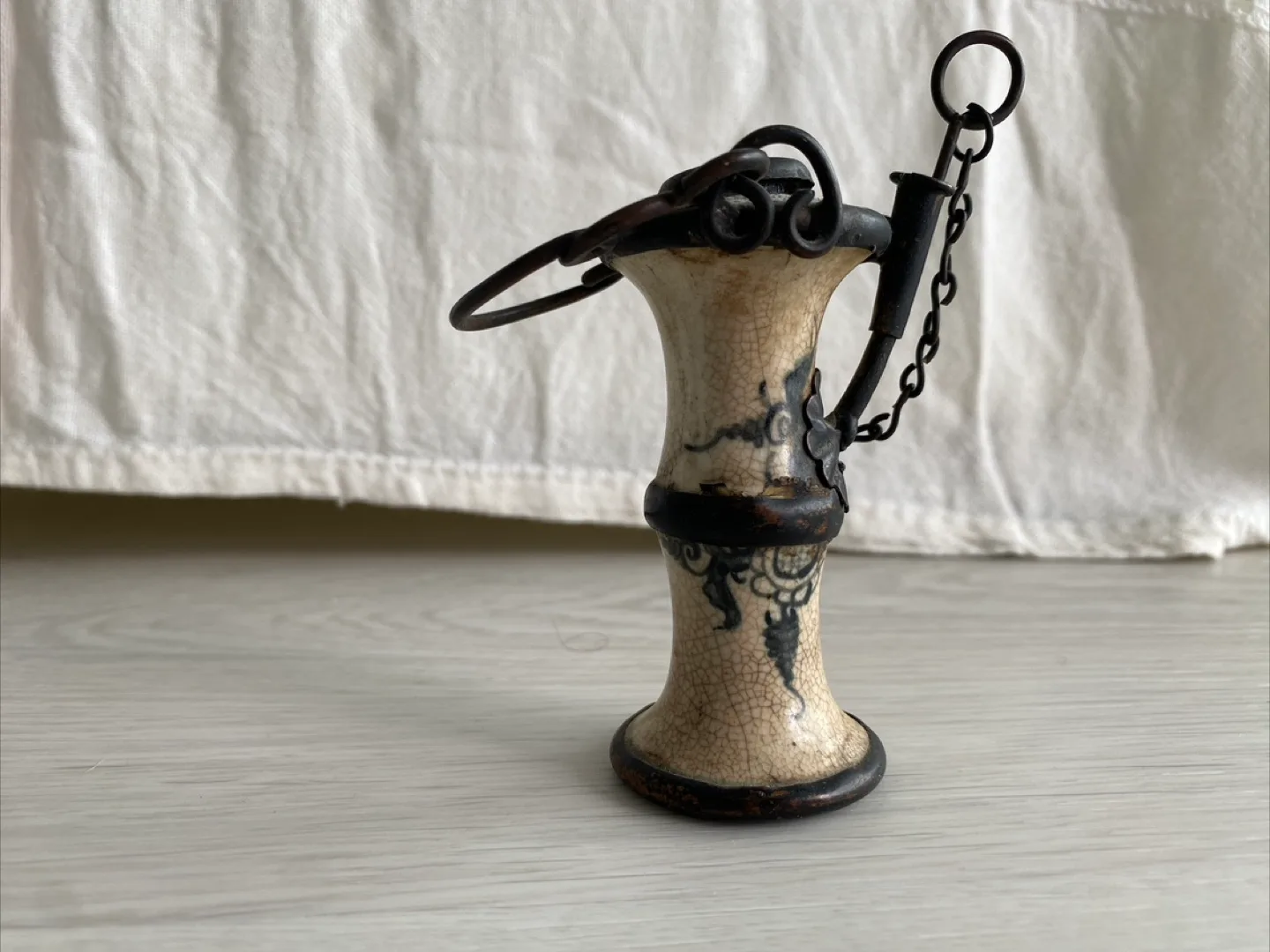 Antique Vietnamese Ceramic Water Pipe image indicator(6)