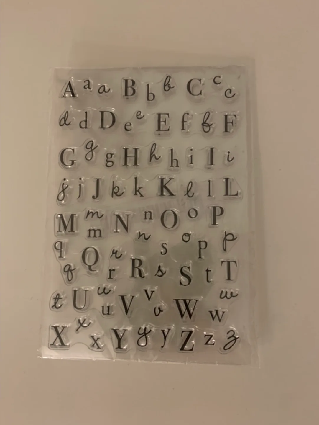 #freecycle Alphabet Stamp Set - New! thumbnail