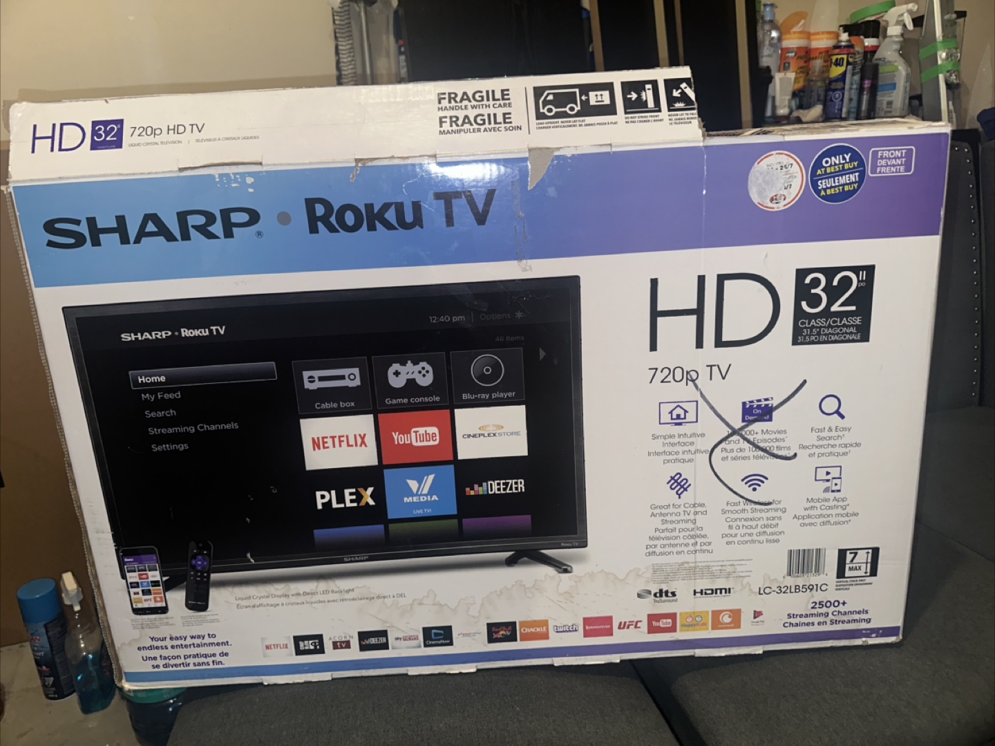 Sharp Roku TV 32" HD 720p - photo 5