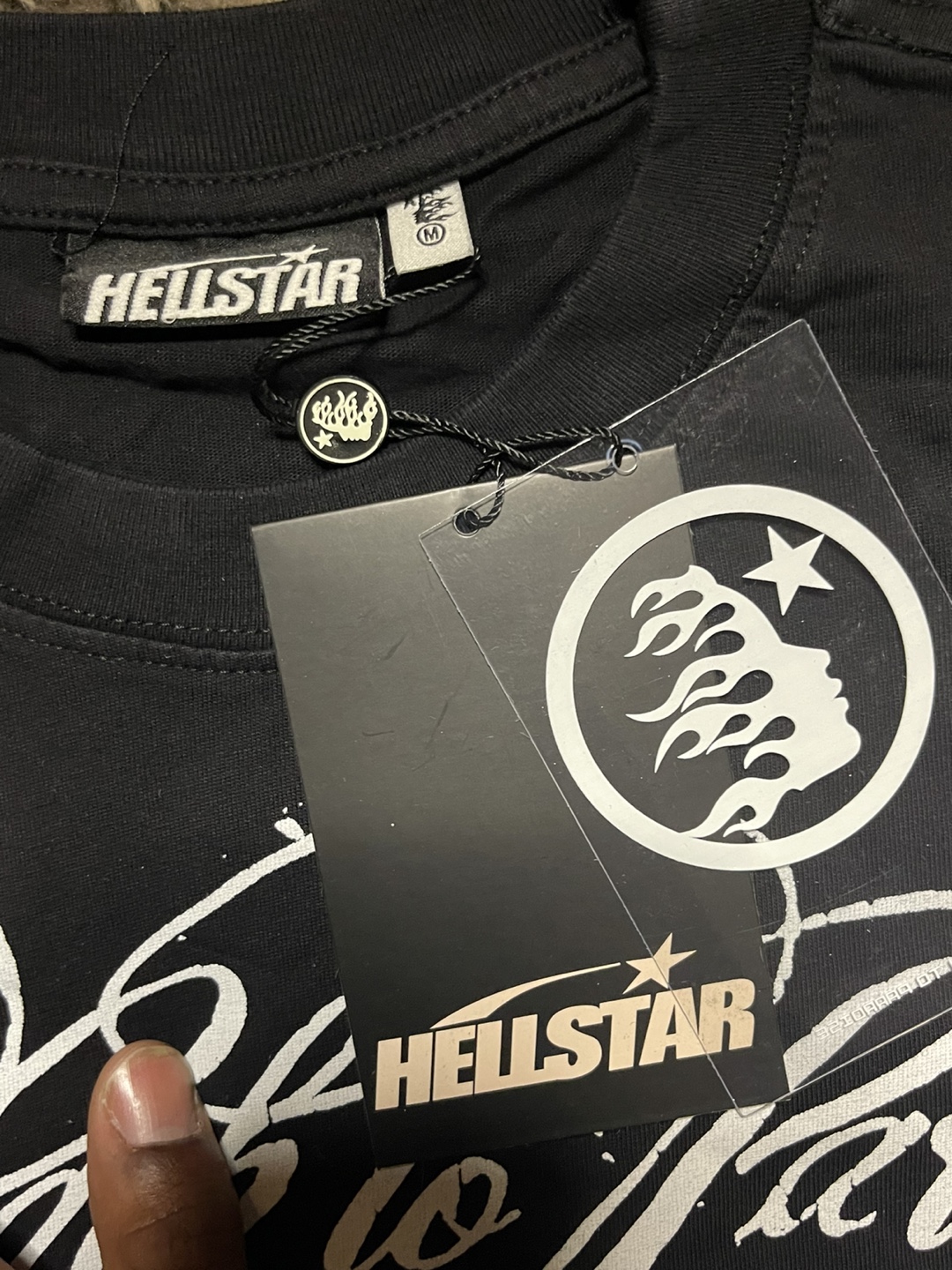 Hellstar Cherubs T-Shirt 'Black' - Medium - photo 3