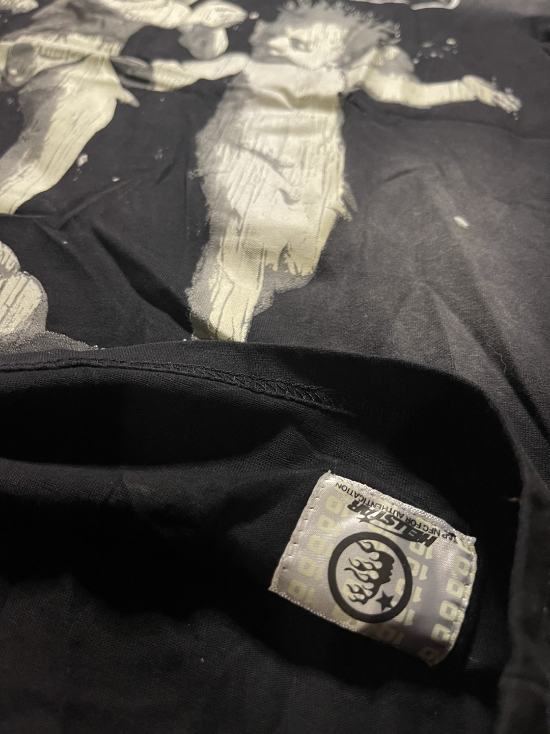 Hellstar Cherubs T-Shirt 'Black' - Medium - photo 4