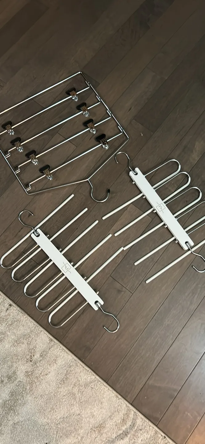 3 Space saving hangers for closet thumbnail