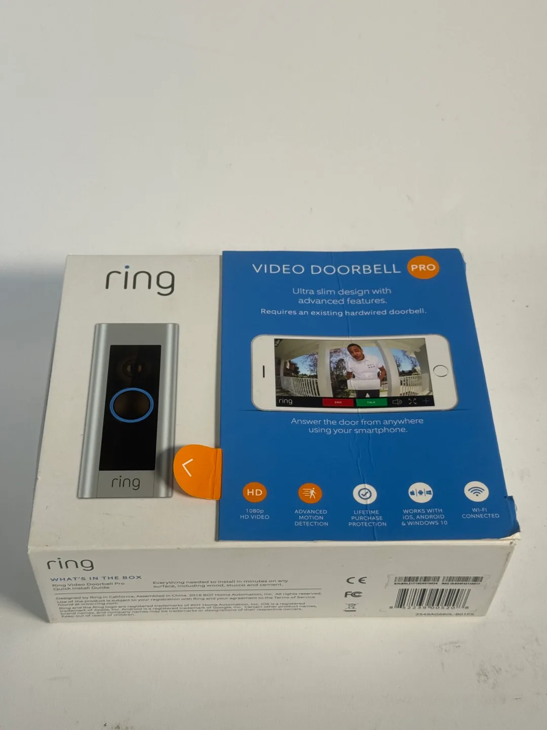 Ring Video Doorbell Pro - New in Box image indicator(3)