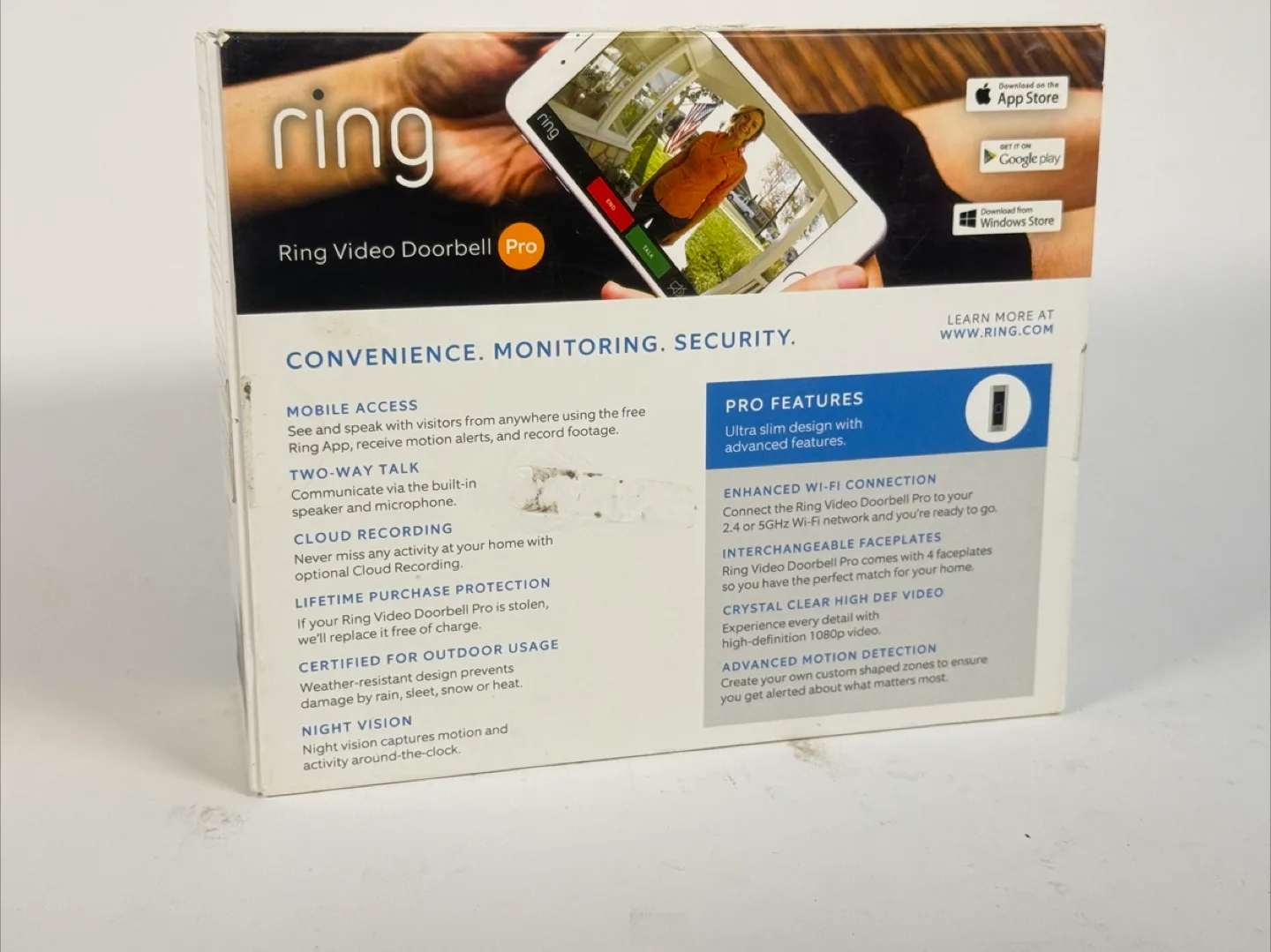 Ring Video Doorbell Pro - New in Box image indicator(5)