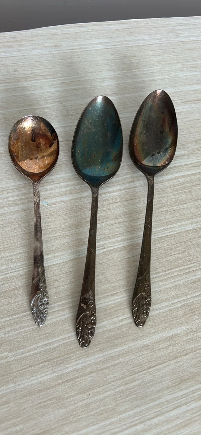 Vintage Silver Plated Spoons thumbnail
