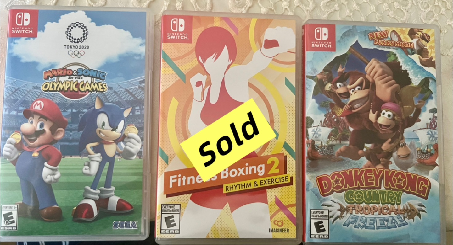 Switch games on sale
