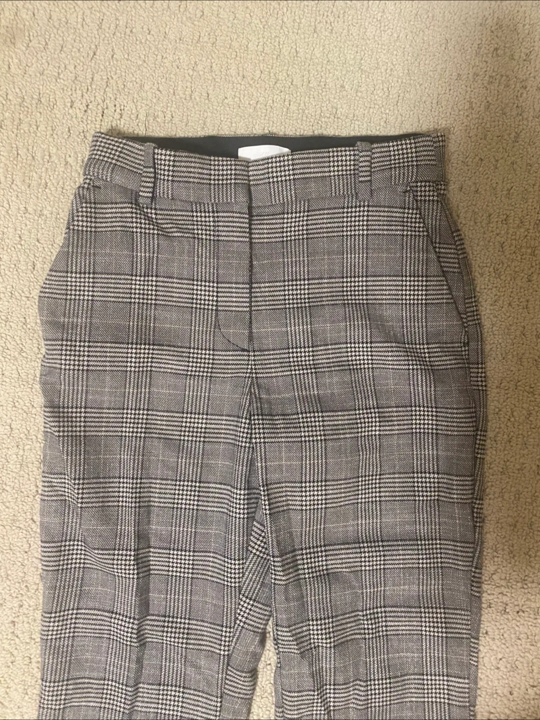 H&M Plaid Dress Pants - Size Small image indicator(2)