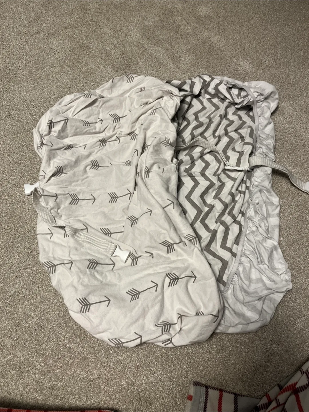 Diaper change pad cover image indicator(2)