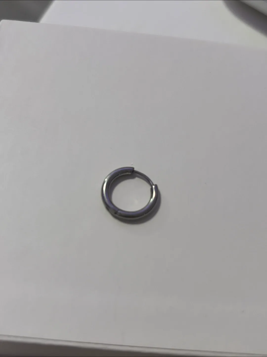 Silver Hoop Earring thumbnail